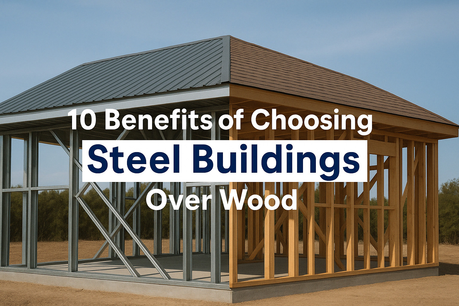 Steel Buildings Vs Wood Buildings